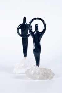 Ilias Lalaounis. Choreographism Collection, 1977. Objects d art in the form of dancers.